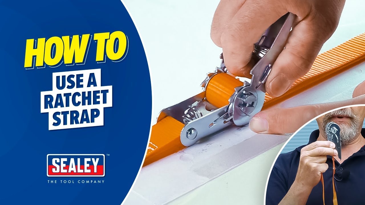 How does a ratchet strap work? 