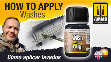 HOW TO APPLY WASHES / CÓMO APLICAR LAVADOS
