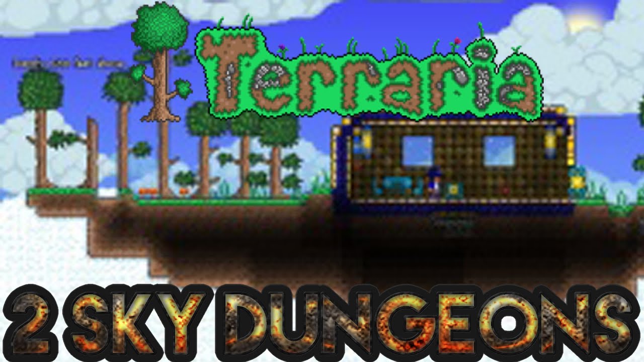 DAS ILHAS AS DUNGEONS!!! Terraria Solo Expert 10 PTBR YouTube