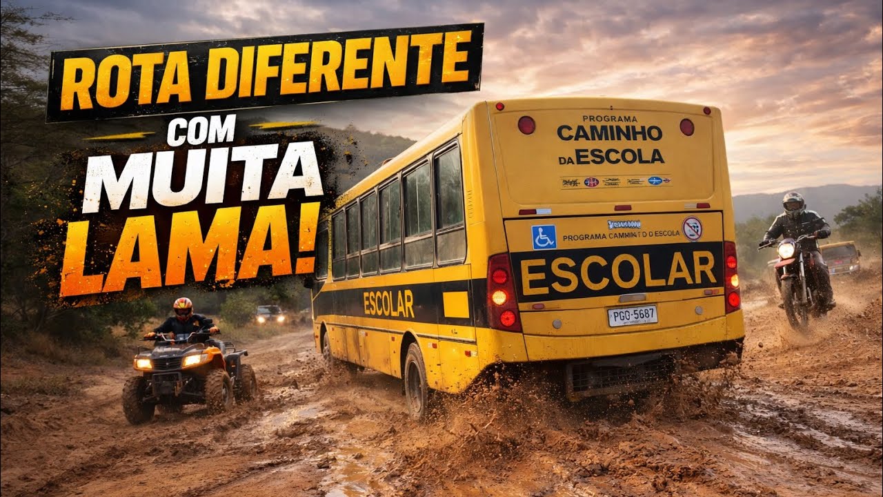Só quem roda na zona rural vai entender isso aqui! 🚌🌵