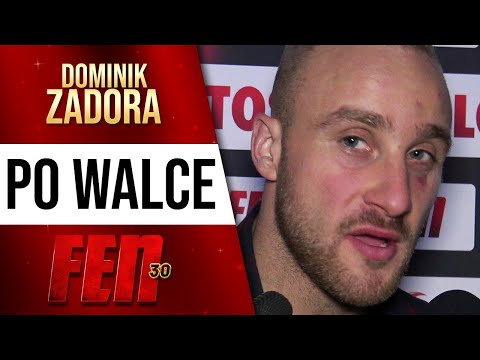 Dominik Zadora po odzyskaniu pasa: Jestem gotów na trzecią walkę z Wierzbickim