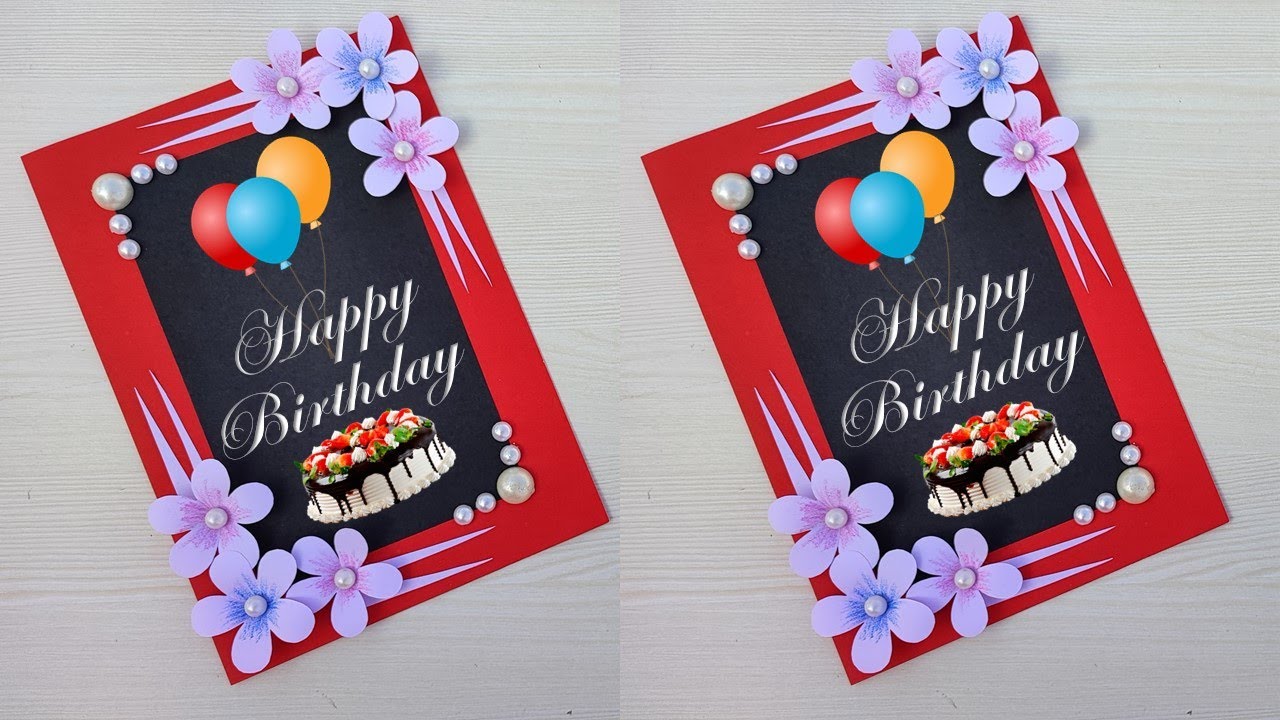 birthday card making easy birthday card happy birthday card easy