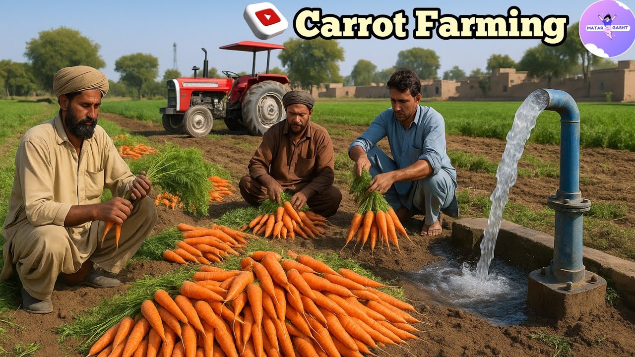 Carrot Farming How To Harvest Carrots In Villages Carrots