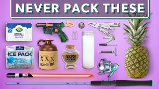Exclusive NEVER Take These On A Plane! Details