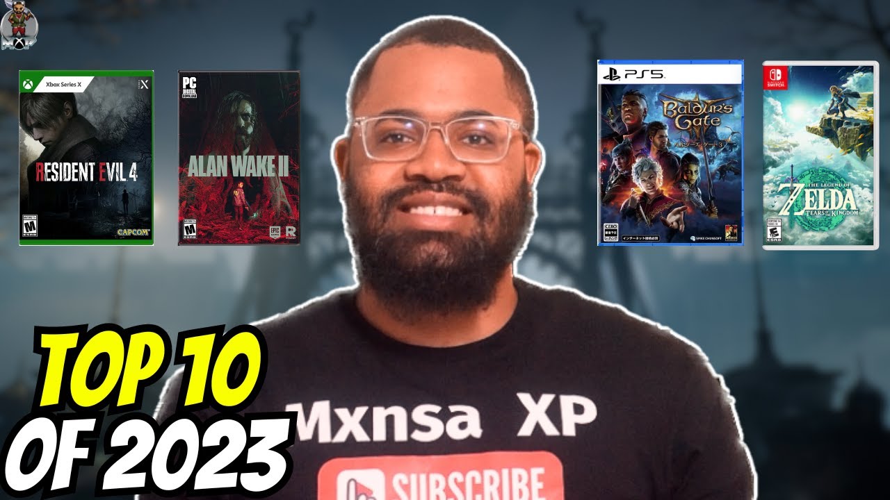 My TOP 10 BEST Games of 2023 - YouTube