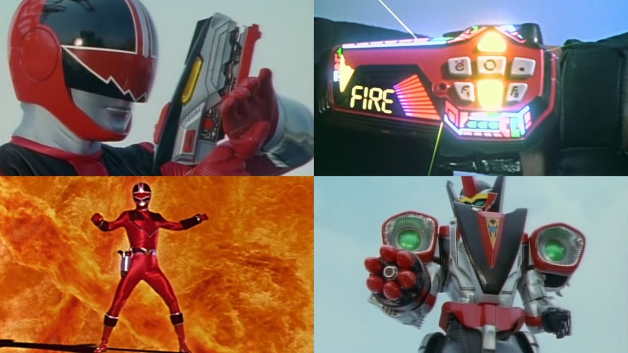 TimeFire All Henshin, Finisher & Mecha HD 60FPS