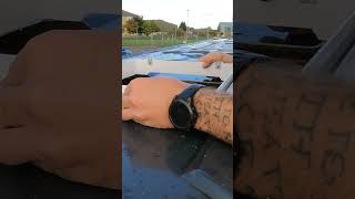 Installing MAXXAIR FAN with no experience #vanlife #vanbuild  #diyvanconversion
