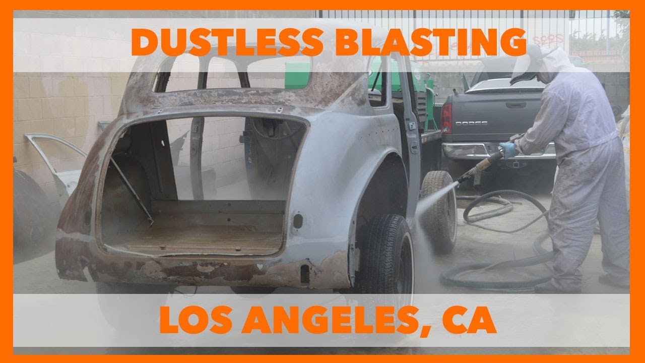 Dustless Blasting in Los Angeles CA The California Auto Body Shop