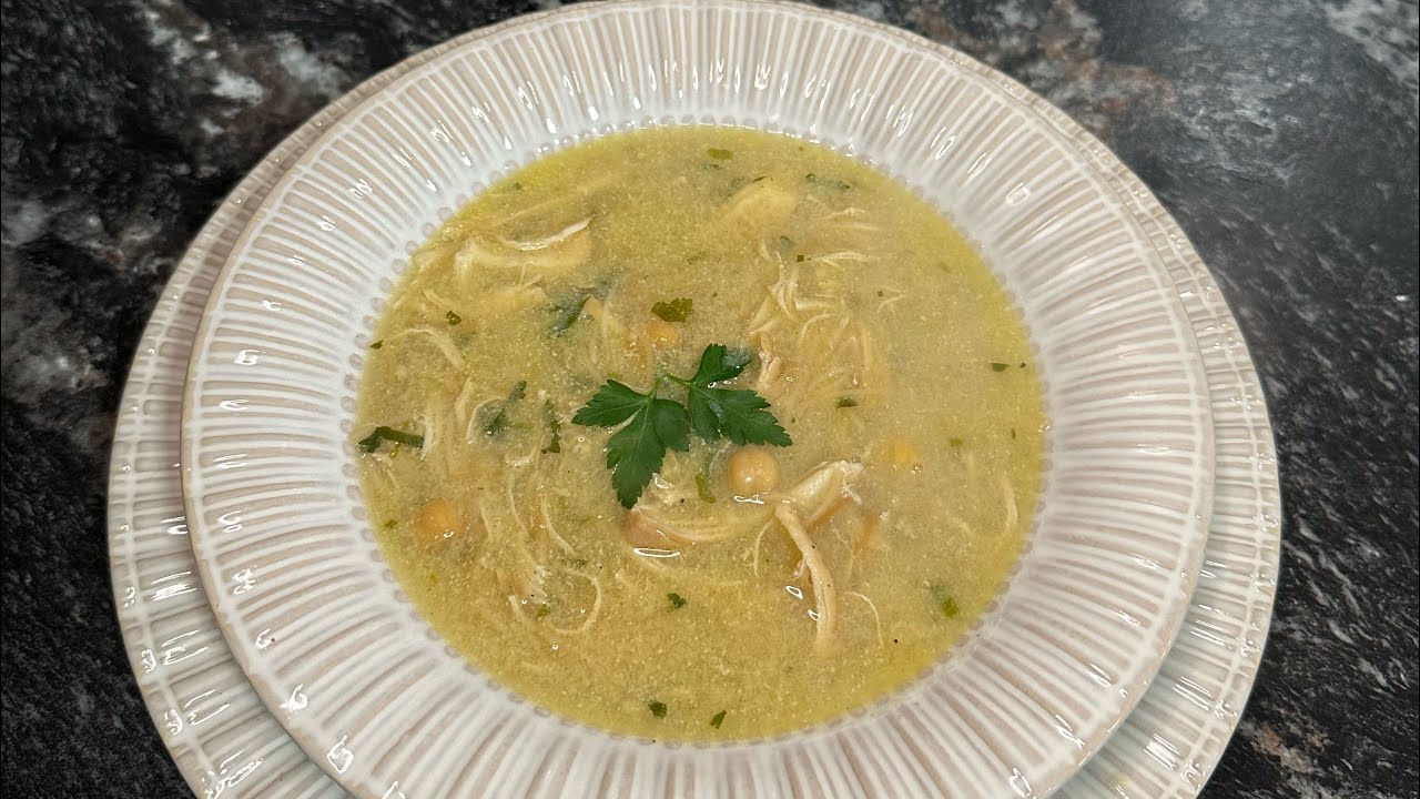 شوربة بيضةLa soupe blanche du Grand Alger  