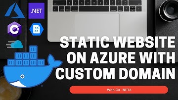 Host Static Website for Free with Azure Static Website with custom domains