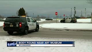Police investigate body found near art museum