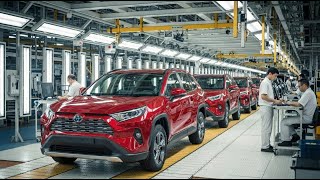How Toyota Produces Thousands of Highlander Hybrids Daily Inside the Factory Full Process