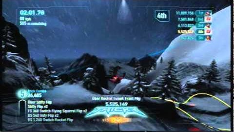 SSX Snowboarding Demo Bulldog Trick It Out