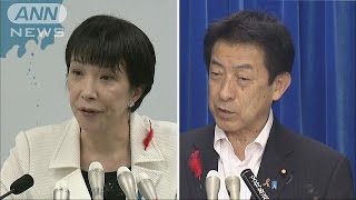 新三本の矢掲げ・・・内閣改造　高市・塩崎両大臣留任へ(15/10/02)