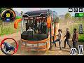 US Passenger Bus Coach Game: Offroad bus simulator long rout driving game - android gameplay