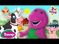 Old MacDonald Had A Farm   More Nursery Rhymes and Kids Songs | Barney the Dinosaur