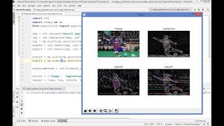 opencv python tutorial for beginners 19 - image gradients and edge detection