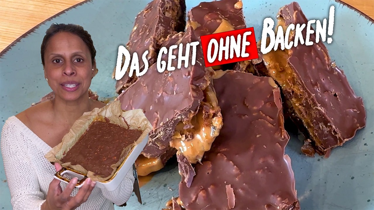 Gesunde Dattel Schokolade in 10 Minuten | Einfaches veganes Snacksrezept | BonGusto