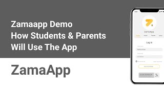 ZamaApp Demo - How Students & Parents will use the App | School Management App | screenshot 3