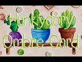 Hunkydory Prism Ombre Succulents Get Well Card