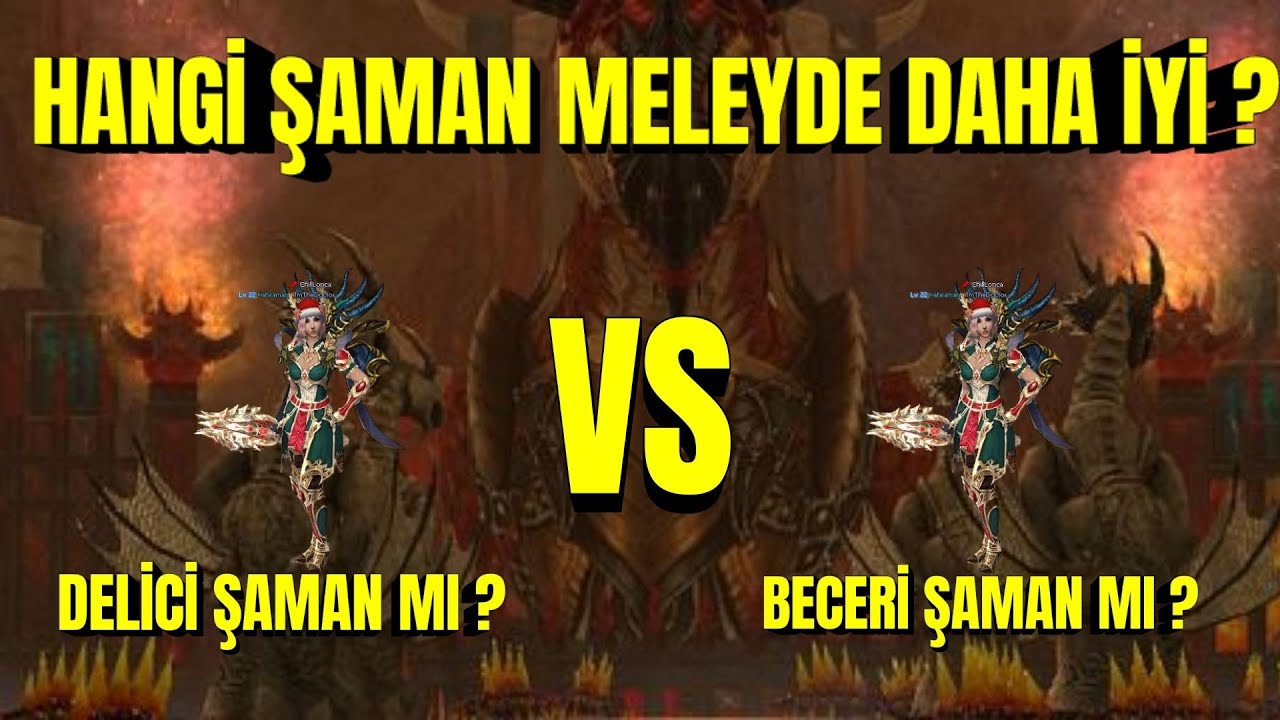 METİN2 TR | DELİCİ ŞAMAN VS BECERİ ŞAMAN  