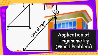 Maths – Measuring Height: Angle of Elevation & Depression – Trigonometry Part 16- English