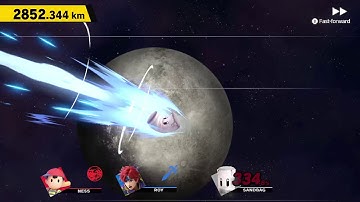 [SSBU] Home Run Contest - Ness & Roy - 4906.930 km