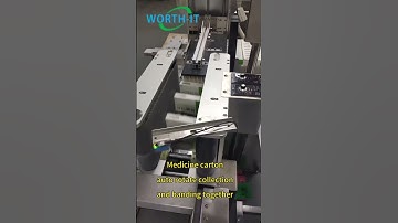 box cartoon auto orientation flip overturn rotation collection stacking and banding together