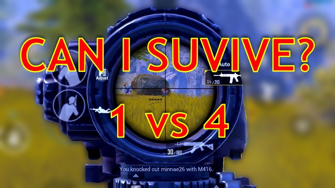 CAN I SURVIVE 1 VS 4? | mekennedei | PUBG MOBILE #7
