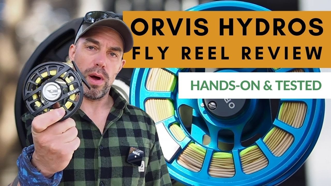 Orvis Hydros Fly Reel - III (5-7 wt.) - Black - TackleDirect