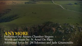 Anymore I Ateneo Chamber Singers I Official Lyric Video