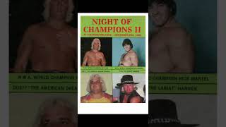 Magazine Madness Night of Champions Program 1985 #wwe #nwa #codyrhodes #nwapowerrr
