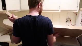 I Built A Floating Countertop For My Rented Apartment For Less Than $150