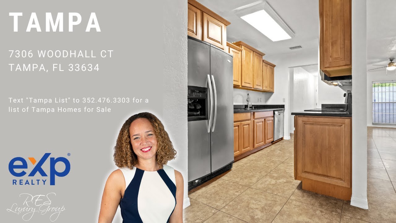 Upgraded Tampa home for sale close to Woods Elementary School