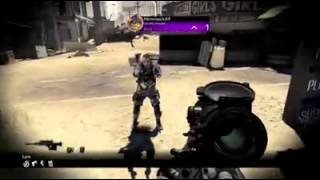Call Of Duty Ghosts Trickshot My First Hit !