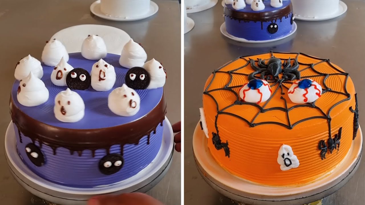 Ideas para decorar pasteles de halloween