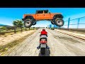 The CRAZIEST GTA 5 STUNT Challenge! (GTA 5 Stunts & Fails)