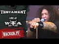 Testament  into the pit  live at wacken open air 2009