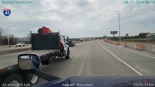 BigRigTravels LIVE | Little Chute to Oshkosh, WI (4/11/24)