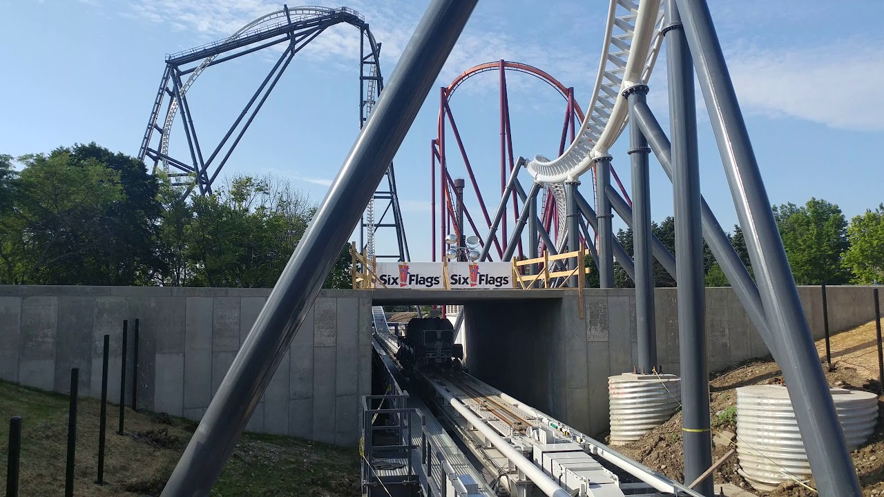 Maxx Force Launch (Off Ride) Six Flags Great America