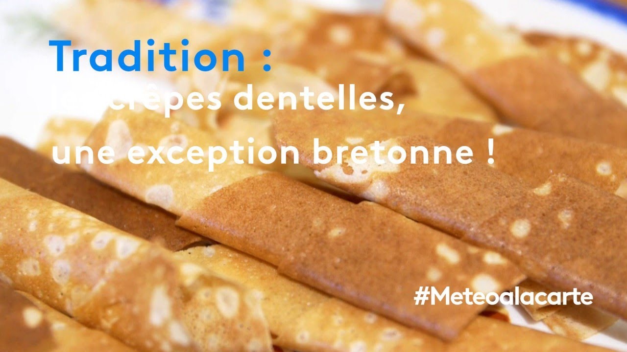 Gavotte biscuit - Recette Crepe Dentelle Bretonne - Recettes Bretonnes