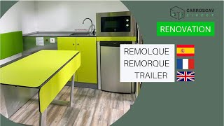 Remolque Renovado - Caseta De Obra