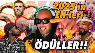 2025 MMA ÖDÜLLERİ 🏆 | Yılın Dövüşçüsü, KO’su, Maçı & En Kaotik Anlar