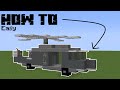 🎓Minecraft: How to make a EASY HELICOPTER
