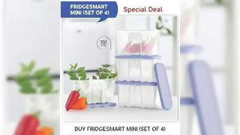 Tupperware products |fact sheet of week 33 2018|by Nipa Mistry