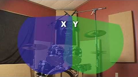 How to record heavy drums - XY overhead technique