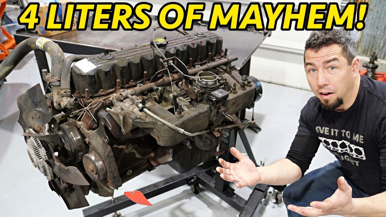 SEIZED & BLOWN UP Jeep 4.0 Straight 6 Teardown. How Someone RUINED One of the MOST LEGENDARY Engines