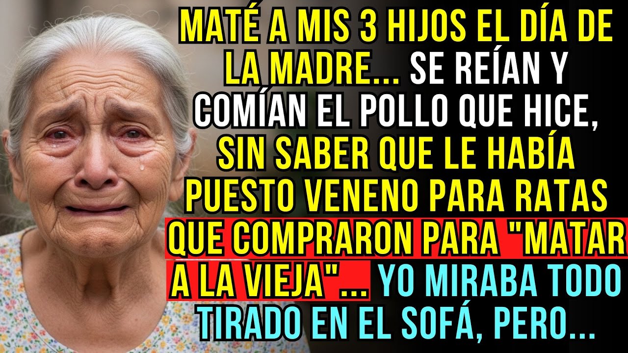HISTORIA DE UNA ABUELA QUE ENFRENTÓ A SUS TRES HIJOS