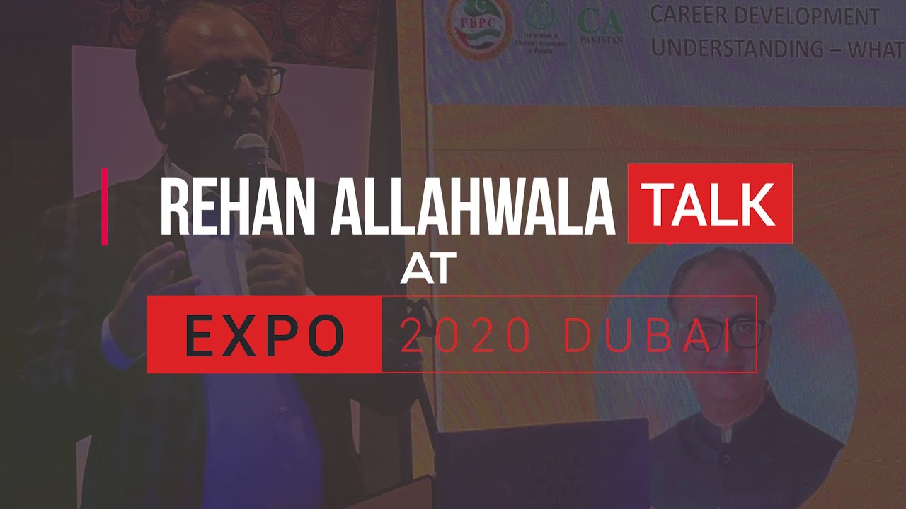 Thumbnail for Rehan Allahwala Talk at Expo 2020 Dubai  | Rehan Allahwala | Dubai 2020 | Pakistan Pavilion