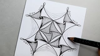 Drawing Zentangle – YEW-DEE